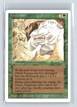 FUNGUSAUR - MTG Magic the Gathering Card - Revised - Rare - Image 1