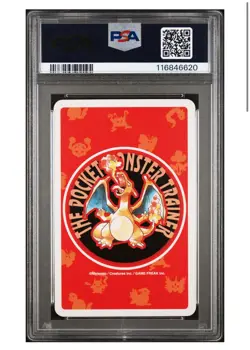 Charmander PSA 10 Pokemon Red Playing Card #004 Ace of Clubs Poker Charizard - Image 3