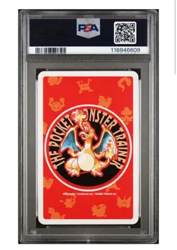 Bulbasaur PSA 10 Pokemon Red Playing Card #001 Ace of Diamonds Poker Charizard - Image 3