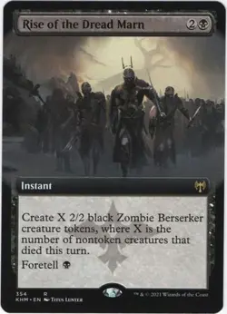 MTG Kaldheim - Rise of the Dread Marn (Extended Art/Foil) - Image 1