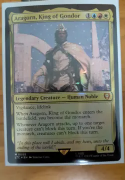 Magic the Gather Commander Deck Bundle! Lord of the Rings Edition. 4 Decks Total - Image 2