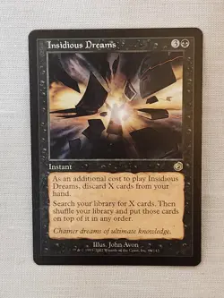 NM Insidious Dreams Torment Mtg Magic the Gathering - Image 1