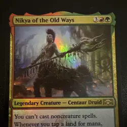 MTG - Nikya of the Old Ways - Foil, Ravnica Allegiance - Image 2