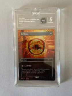 2025 Magic Gathering SOL RING Secret Lair Marvel #910 TAG 5 #0096 - Image 1