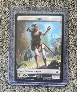 Hero (0002) Knight Double (0010) Double Sided Token Final Fantasy Regular - Image 1