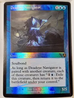 Deadeye Navigator - Retro Frame - Release Event Promo - Magic the Gathering MTG - Image 1