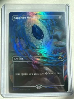 Sapphire Medallion (Borderless) Modern Horizons 3 Foil - Image 1