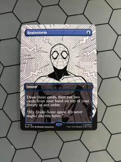 MTG | 🕷Spider-man🕷 | Brainstorm (7016) | 🚫🌟Non-Foil 🌟🚫 - Image 1