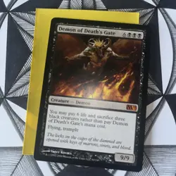 MTG Demon of Death's Gate Magic 2011 92/249 Regular Mythic - Image 2