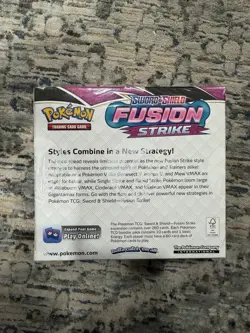 Pokemon TCG Fusion Strike Booster Box - 36 Packs - Factory Sealed - Image 2