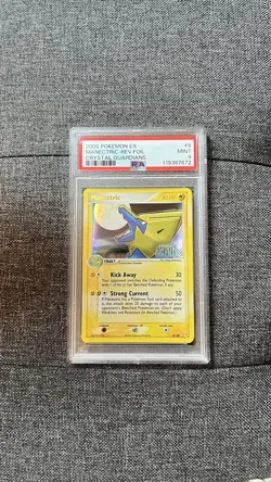 Pokemon Manectric EX Crystal Guardians 8/100 Reverse Holo Rare Psa 9 Stamped - Image 1