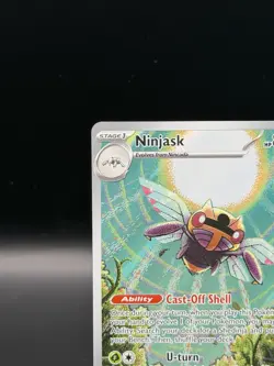 Ninjask 137/132 Mega Evolution Illustration Rare Pokemon TCG - Image 2