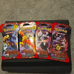 Pokemon Tcg Destined Rivals Sleeved Boosters X 4!! Brand New ! - Image 1