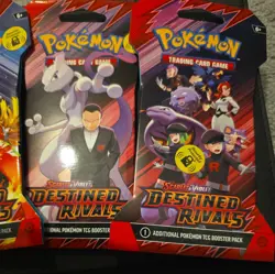 Pokemon Tcg Destined Rivals Sleeved Boosters X 4!! Brand New ! - Image 3
