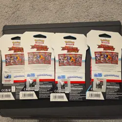 Pokemon Tcg Destined Rivals Sleeved Boosters X 4!! Brand New ! - Image 4
