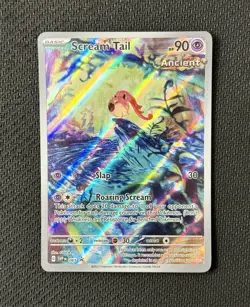 Pokemon TCG Scream Tail 065 Scarlet & Violet ETB Promo NM - Image 1