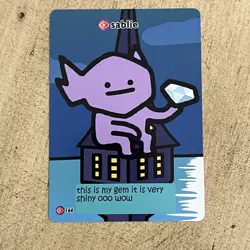 Sablie Pokiebubies V2 1st Edition Fan Art 164 Chef Ken Lee Pokemon Sableye - Image 1