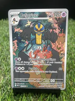 Cofagrigus SV: White Flare 123/086 Illustration Rare NM/M Pokemon TCG - Image 1
