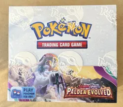 Pokemon TCG Paldea Evolved Booster Box Factory Sealed - Image 1