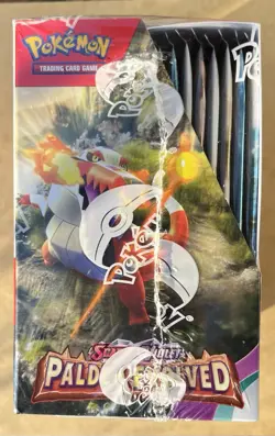 Pokemon TCG Paldea Evolved Booster Box Factory Sealed - Image 5
