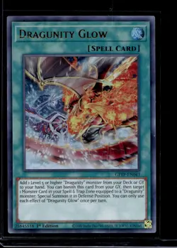 Yu-Gi-Oh Dragunity Glow GFTP-EN041 1st Edition NM/M - Image 1