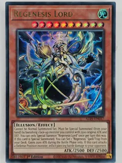 Yu Gi Oh - ALIN-EN017 Regenesis Lord - Ultra Rare - Image 1