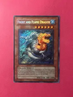 Yugioh Frost And Flame Dragon TAEV-EN033 Secret Rare - Image 1