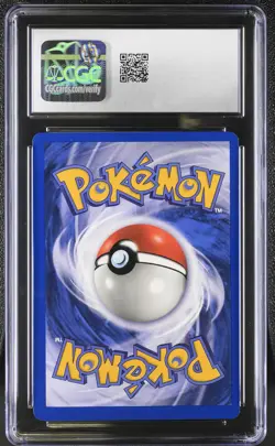 CGC 10 GEM MINT Hitmonlee 1999 Fossil 7/62 Holo Pokemon Card - Image 2