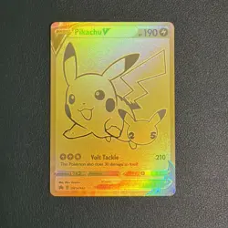 Pikachu V SWSH145 SWSH: Sword & Shield Promo Cards Holo - Image 1