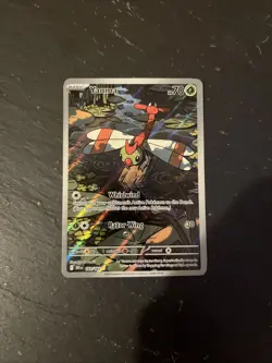 Pokemon TCG Yanma Destined Rivals Full Art Rare Card 183/182 NM - Image 1