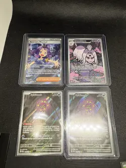 Pokemon TCG: Mega Evolution 4 Card Lot Pack Fresh 145/132 Houndstone + More - Image 1