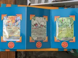 3x SEALED PACKS SET - Complete Set Pokemon Paldea Adventure Chest Promo Cards - Image 1