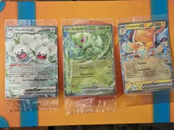 3x SEALED PACKS SET - Complete Set Pokemon Paldea Adventure Chest Promo Cards - Image 2