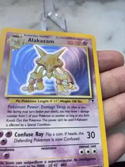 Alakazam Holo Pokemon Card 1/110 Legendary Edition ENG - no shining no Crystal - Image 5