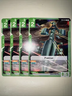 Gundam TCG Falmel ST03-016 Common X4 Playset Card Game English CCG - Image 1