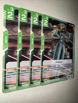 Gundam TCG Falmel ST03-016 Common X4 Playset Card Game English CCG - Image 2