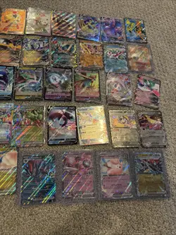 Pokemon EX And V Card Lot 40 Cards All Different. Full Art - Image 3