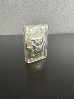 Pokemon Pikachu Limited Edition 23K Gold-Plated Trading Card - Image 5
