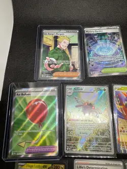 Pokemon TCG Mega Evolution Mixed Card Lot Of (8)!166/132 137/132 Ninjask & More - Image 2