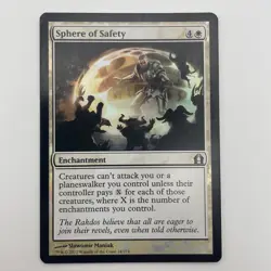 1xMTG-Sphere of Safety-Return to Ravnica-Foil MP - Image 1