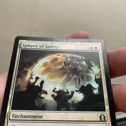 1xMTG-Sphere of Safety-Return to Ravnica-Foil MP - Image 2