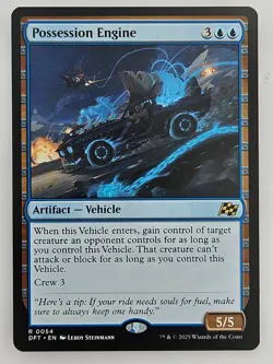 Magic The Gathering - 0054 Possession Engine - Rare - Aetherdrift - Image 1