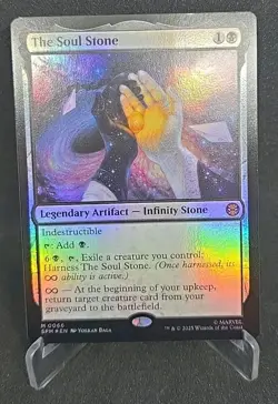 The Soul Stone Marvel's Spider-Man Foil 0066 MTG Magic The Gathering - Image 1