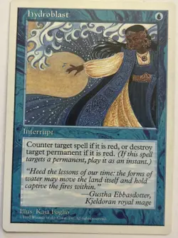 MTG Hydroblast Fifth Edition - Uncommon - Magic The Gathering NM - Image 1