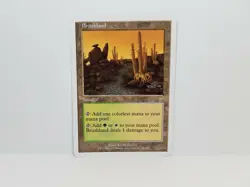 Magic the Gathering "7th Edition" Brushland (R) - Never Played!! - Image 1