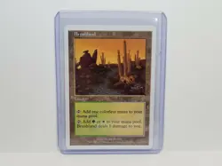 Magic the Gathering "7th Edition" Brushland (R) - Never Played!! - Image 3