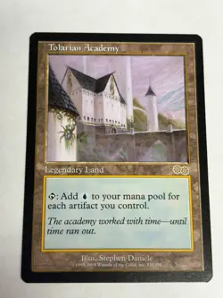 Tolarian Academy [Urza's Saga] - MTG Magic the Gathering - NM - Image 1