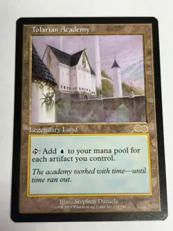 Tolarian Academy [Urza's Saga] - MTG Magic the Gathering - NM - Image 2