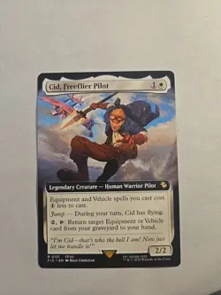 Cid, Freeflier Pilot Commander (Extended Art) : Final Fantasy -Ships Immediately - Image 1