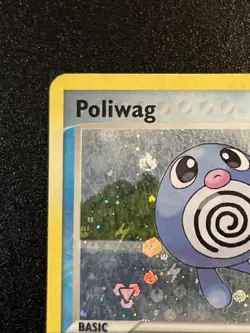 2004 Pokemon Card - Poliwag FireRed & LeafGreen 75/112 Reverse Holo TCG - Image 2
